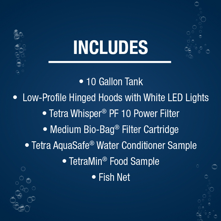 Complete LED Aquarium Kit 10 10 Gal Tetra®